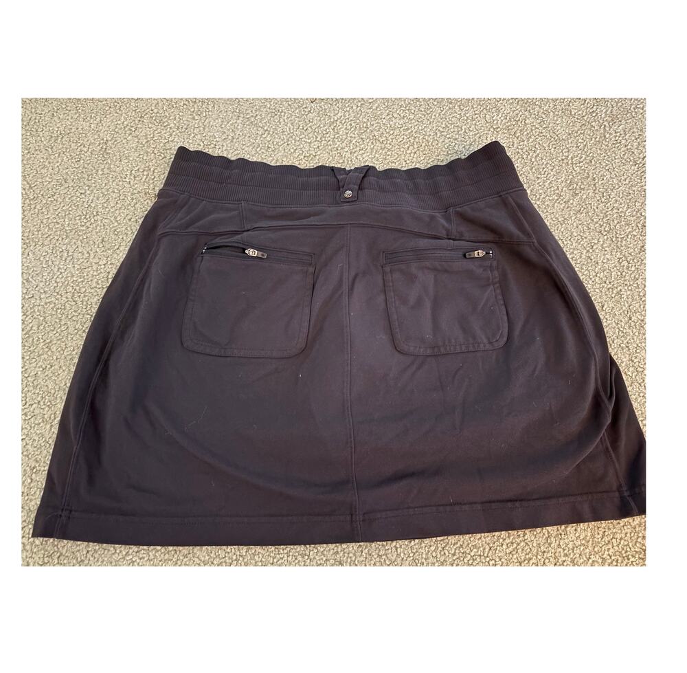 thleta Women's Size L Gray Pull On Lined Activewear Bettona Skort
